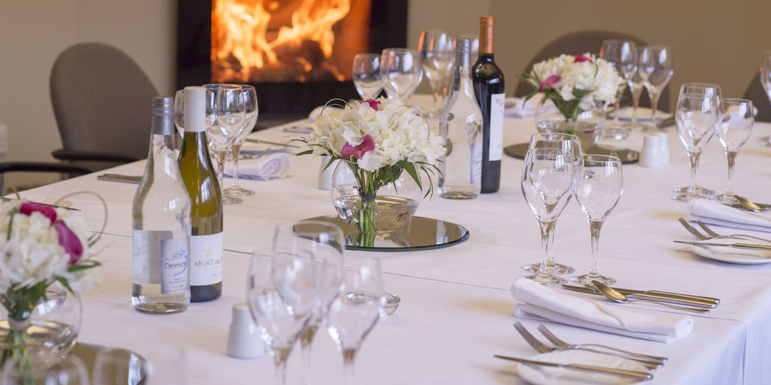 Small party dining venue Glen Tanar