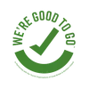 We're Good To Go Badge