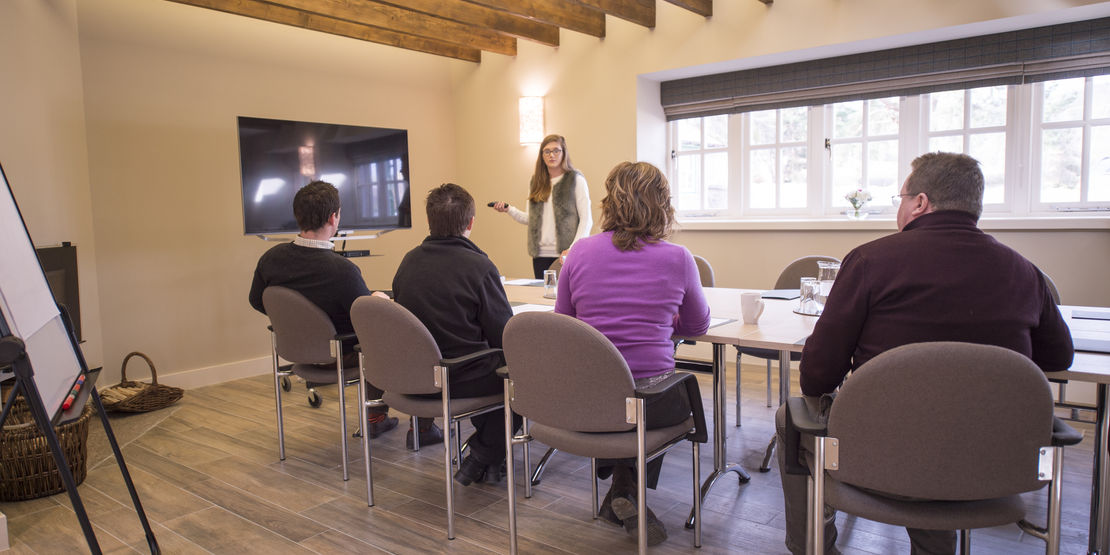 Team meeting and events suite Glen Tanar